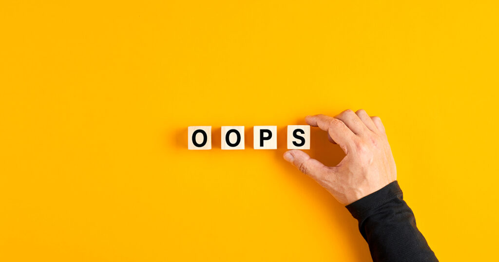 Le management de l'erreur en temps d'incertitude